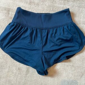 Free People Movement- Game Time Shorts- Navy- Medium